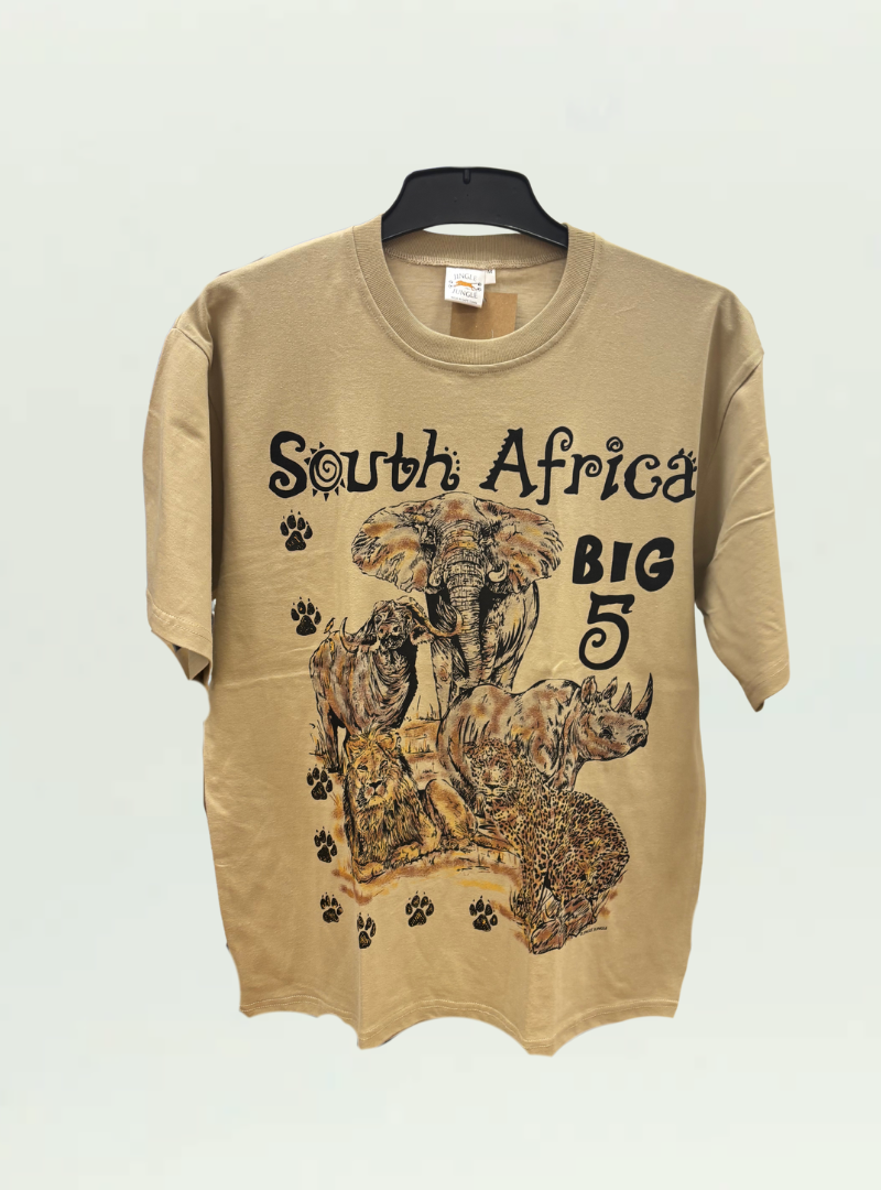 Beige Big Five T-shirt