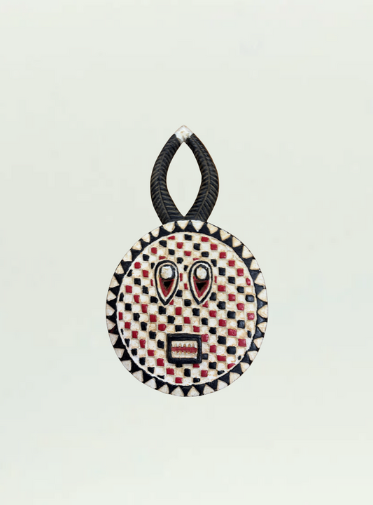 Cameroon Circular Wood Mask