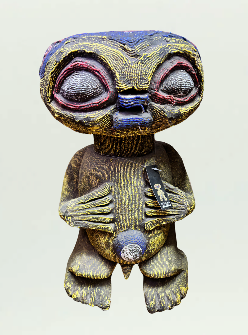 Cameroon Beaded Figure