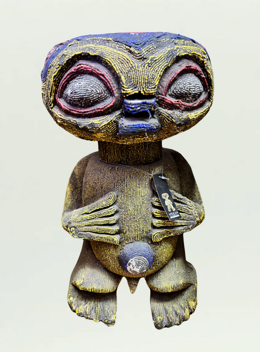 Cameroon Beaded Figure