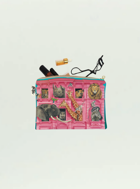 Wildlife Hotel Small Zip Bag