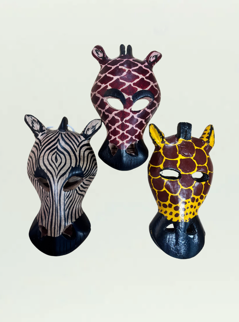 Small Zebra Shaped Masks