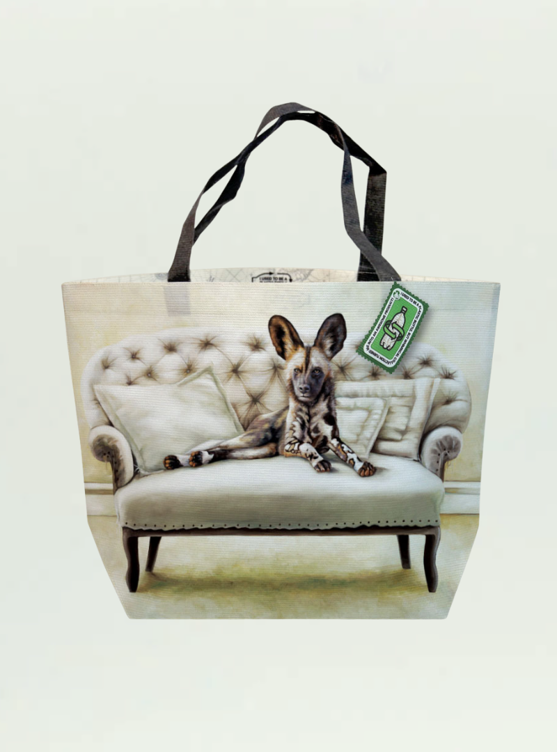 Wild Dog at Leisure Recycled Shopper