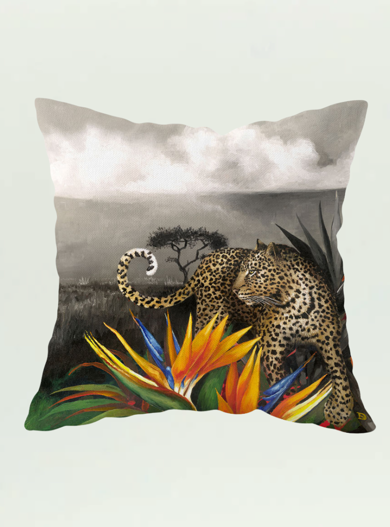 Spirit Leopard Pillow Cover