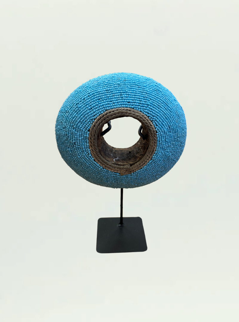 Light Blue Beaded Bangle