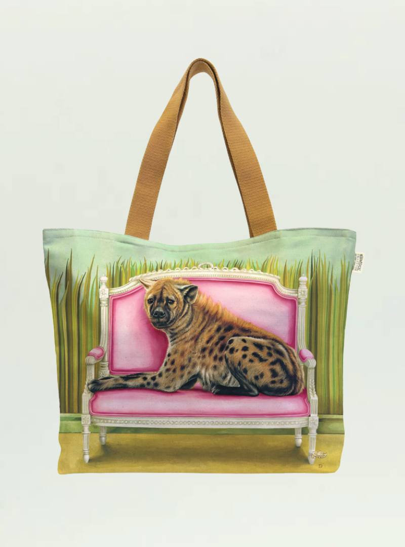 Spotted Hyena at Leisure Canvas Bag
