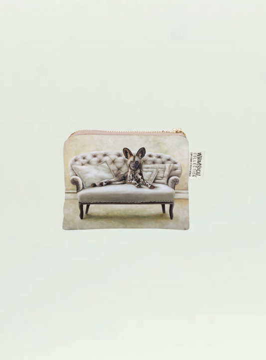 Wild Dog at Leisure Coin Purse