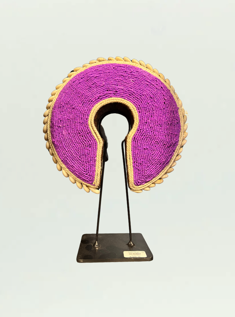 Beaded Purple Bangle