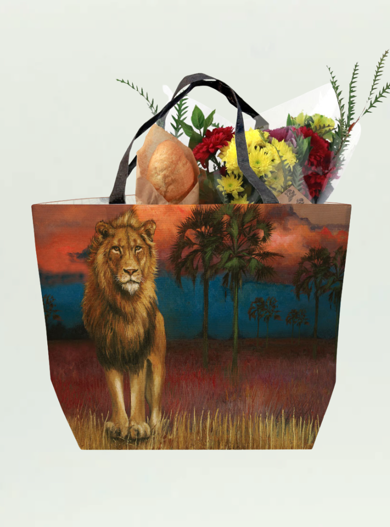 Spirit Lion Recycled Shopper