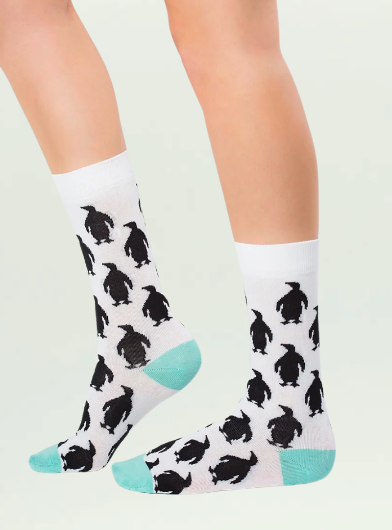 Black Penguins White Socks