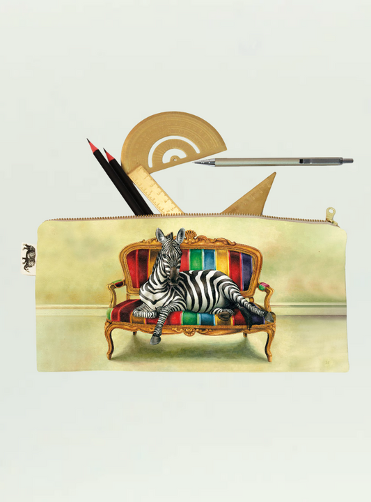 Zebra at Leisure Pencil Case