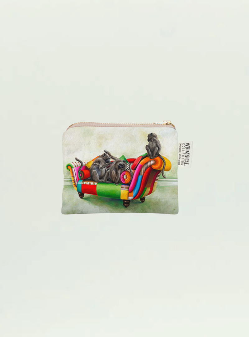 Baboons at Leisure Coin Purse