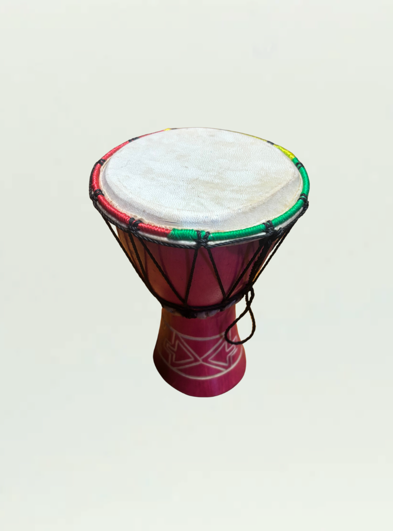 Pink Djembe Drum 20cm