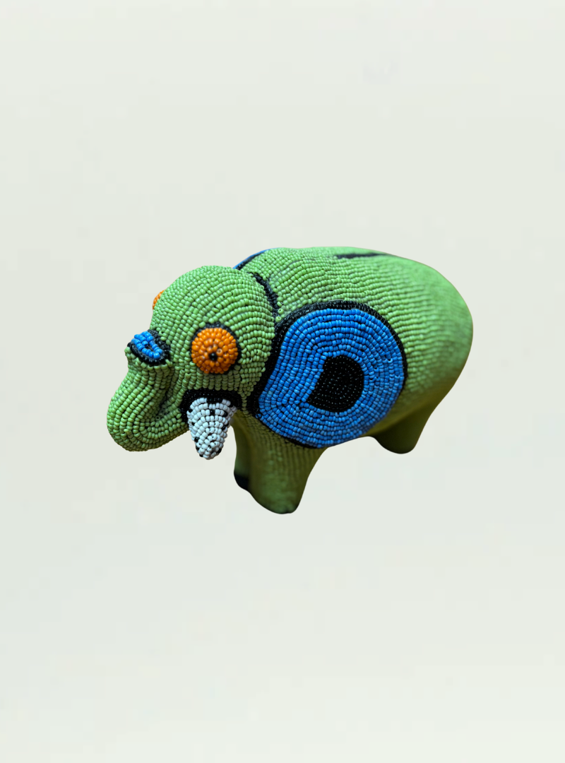 Terracotta Beaded Elephant