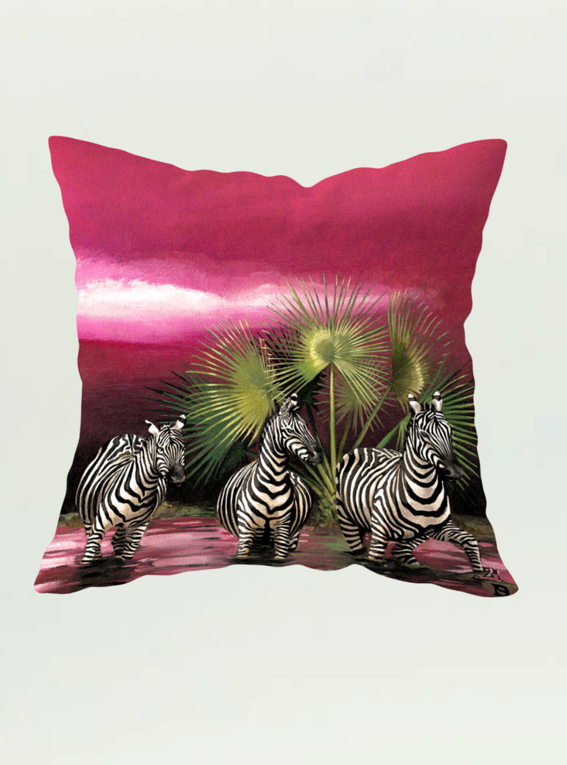 Spirit Zebra Pillow Cover