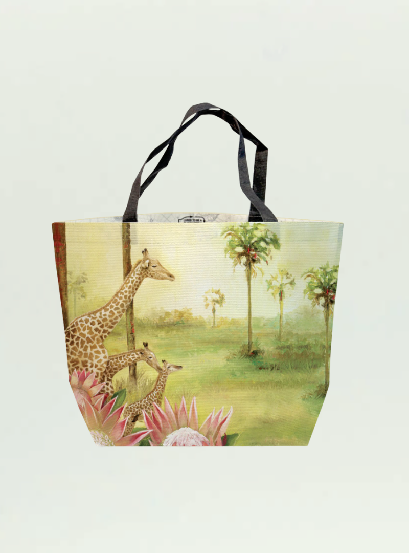 Spirit Giraffe Recycled Shopper