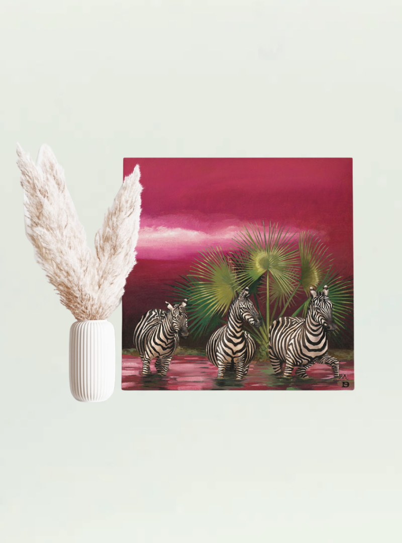 Spirit Zebra Canvas Print