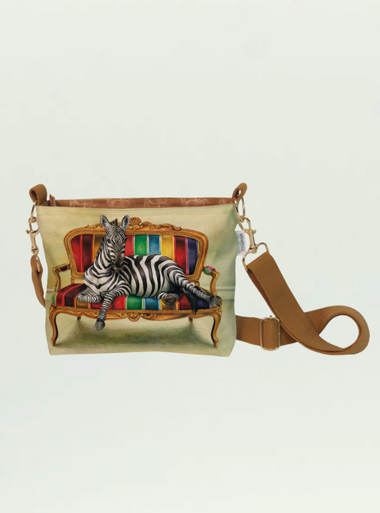 Zebra at Leisure Sling Bag