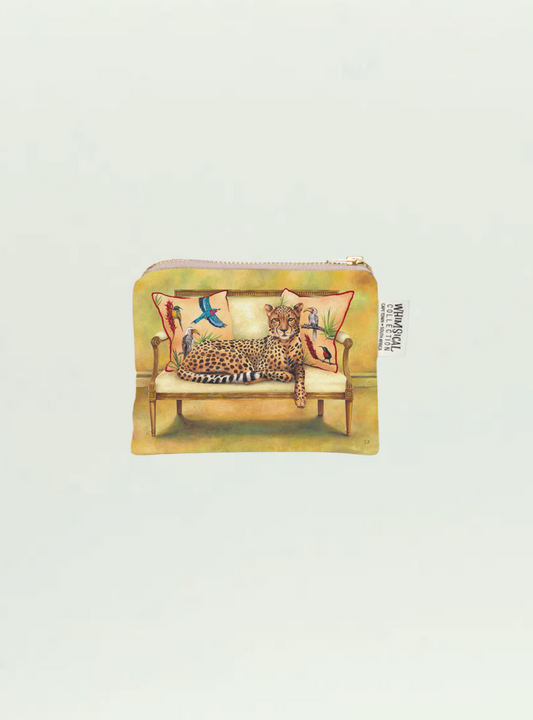 Cheetah at Leisure Coin Purse