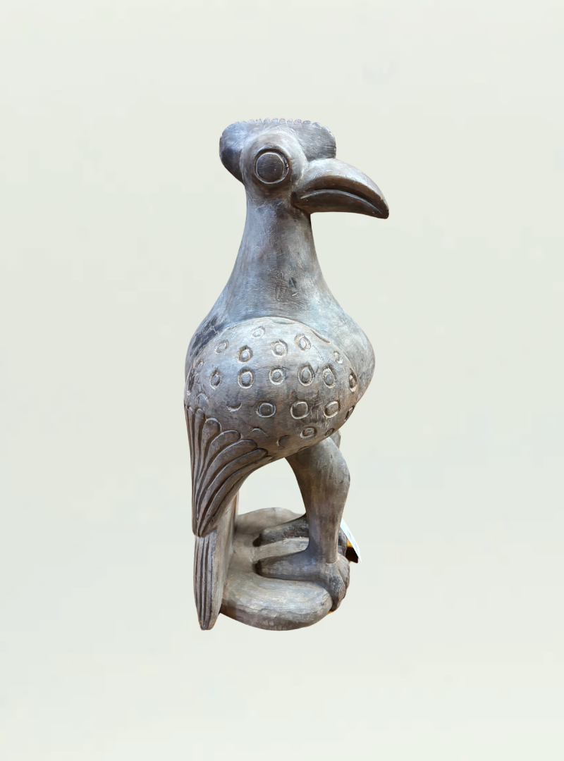 Wooden Bird Figure