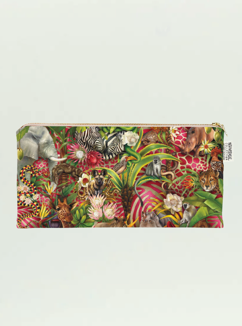 African Jungle Pencil Case