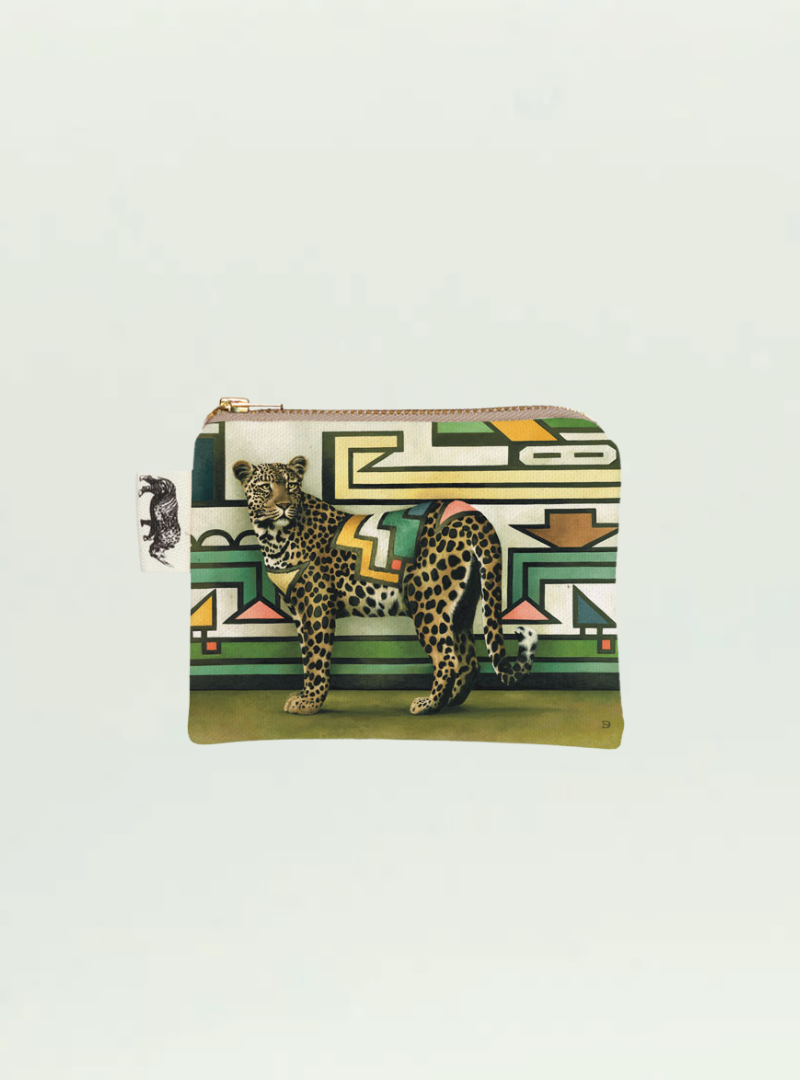 Ndebele Leopard Coin Purse