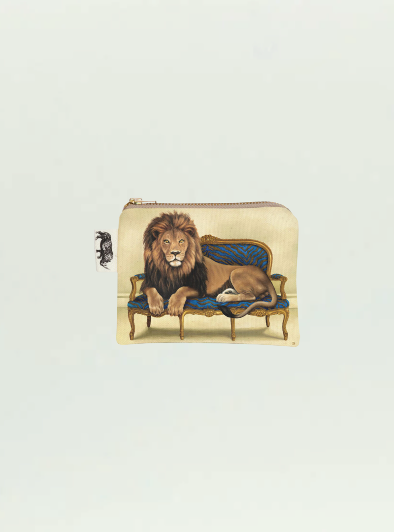 Lion at Leisure Coin Purse
