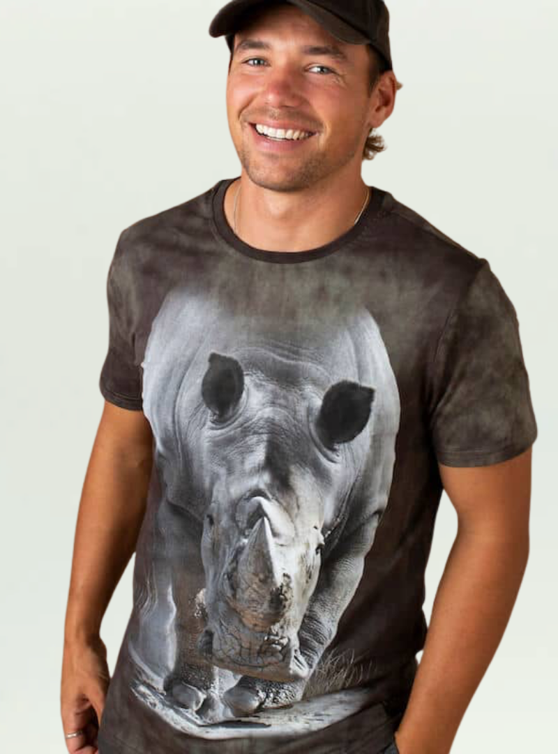 Unisex Rhino Dyed T-shirt