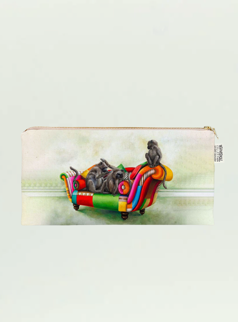 Baboons at Leisure Pencil Case