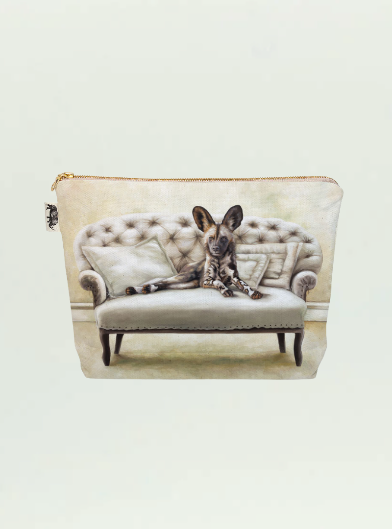 Wild Dog at Leisure Toiletry Bag