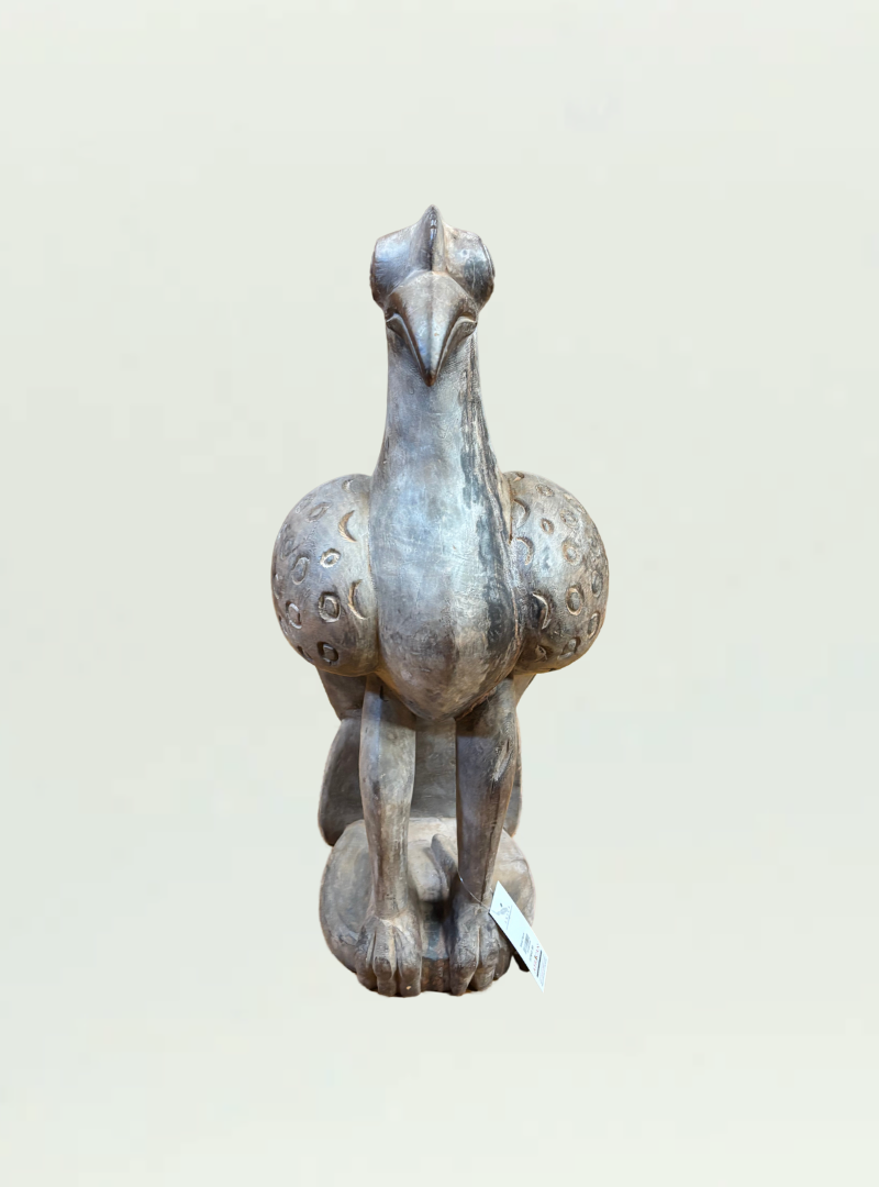 Wooden Bird Figure