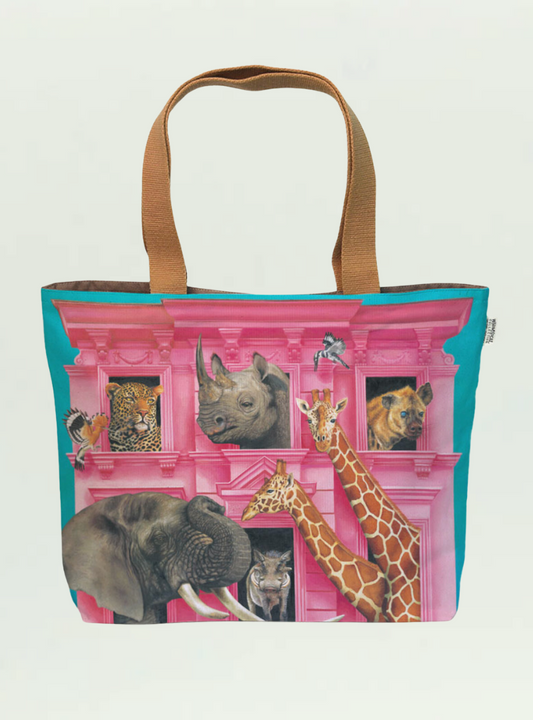 Wildlife Hotel Canvas Bag