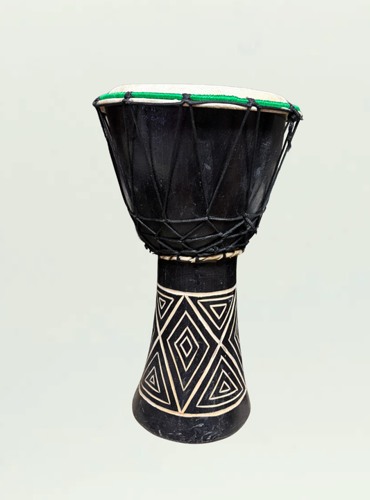 Black Djembe Drum 35cm