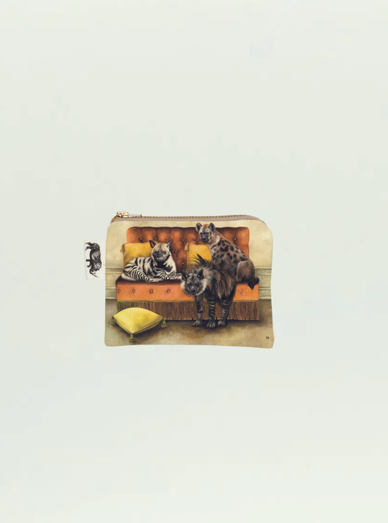 Hyena at Leisure Coin Purse