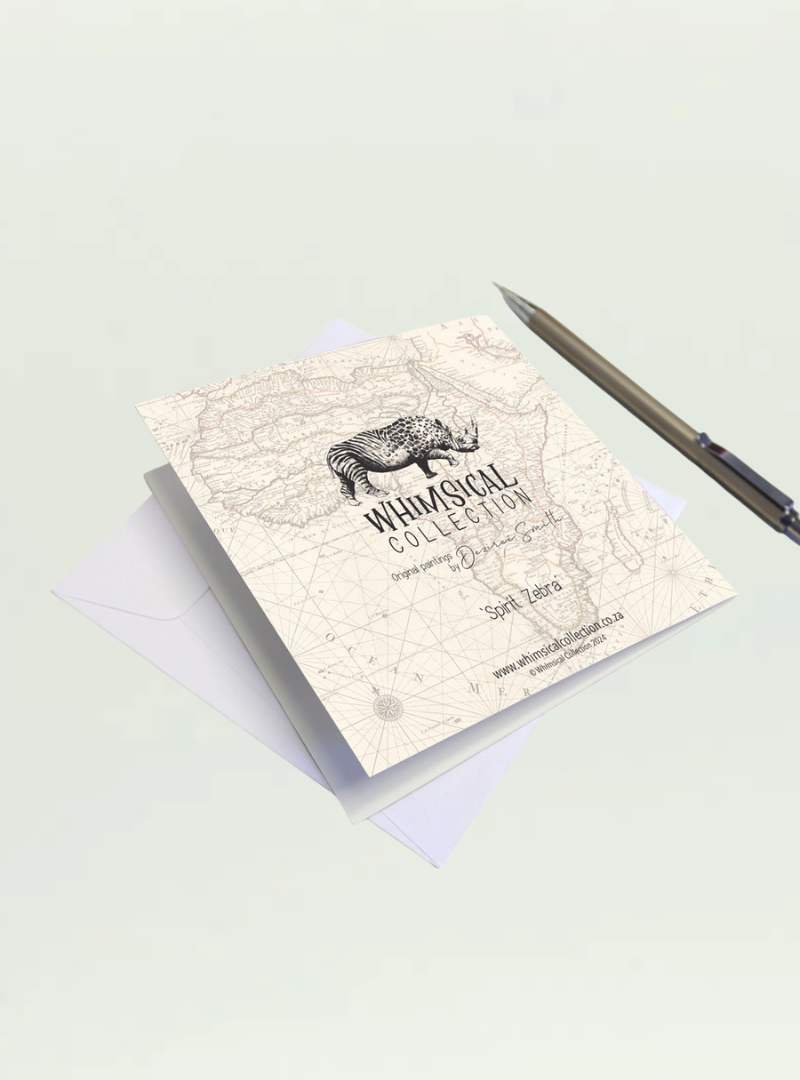 Spirit Zebra Single Card