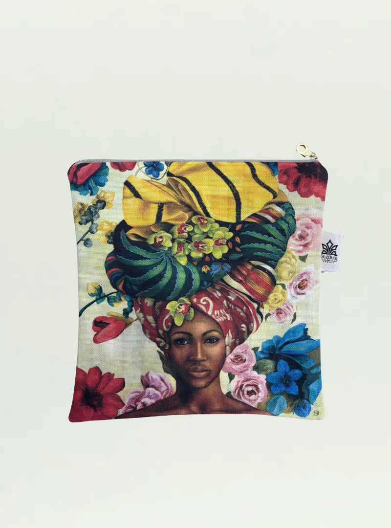 Full Bloom Small Zip Bag