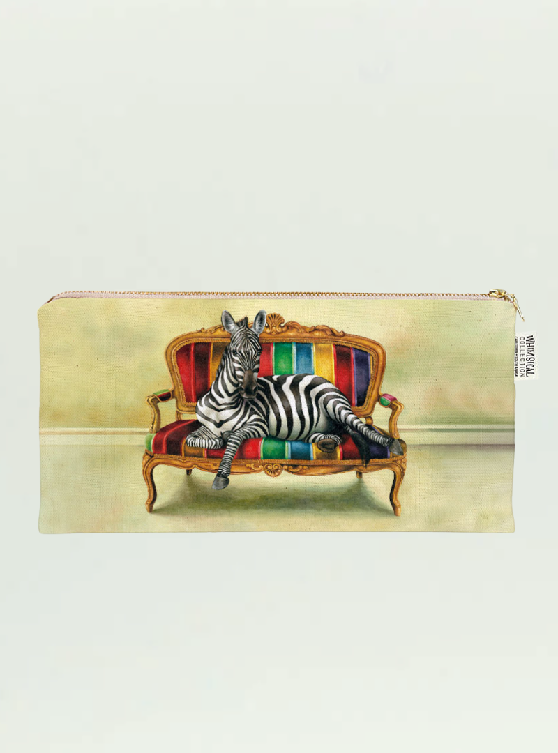 Zebra at Leisure Pencil Case