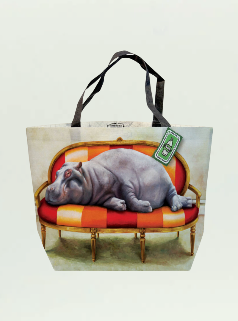 Hippo at Leisure Recycled Shopper