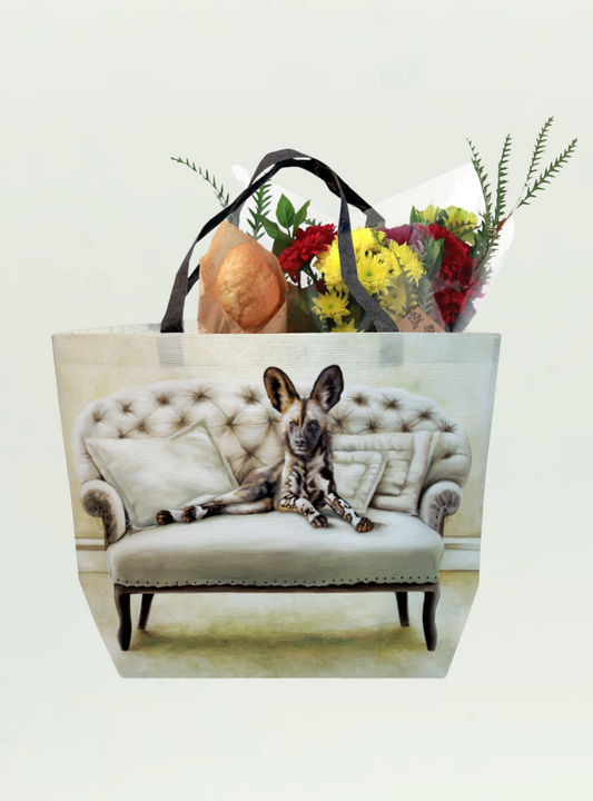 Wild Dog at Leisure Recycled Shopper