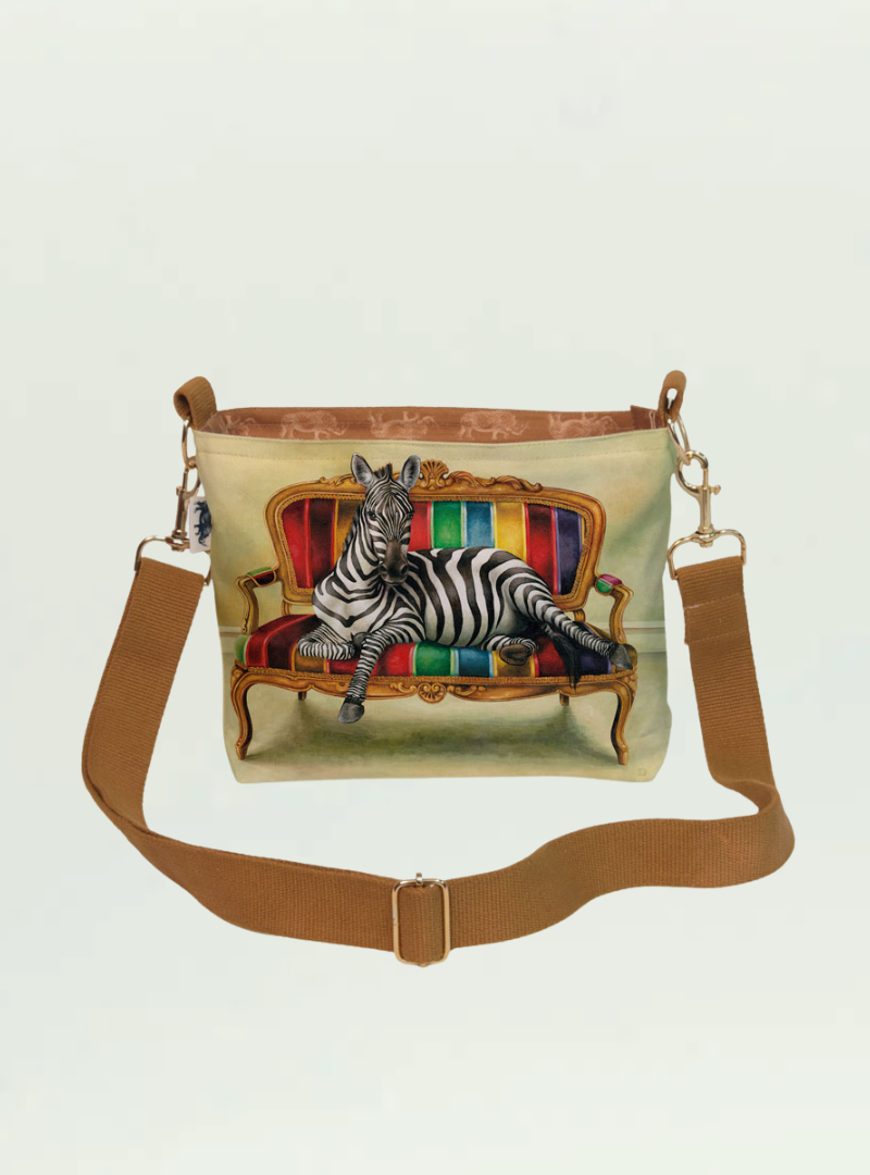 Zebra at Leisure Sling Bag
