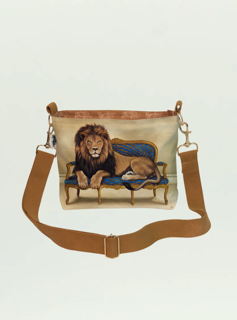 Lion at Leisure Sling Bag