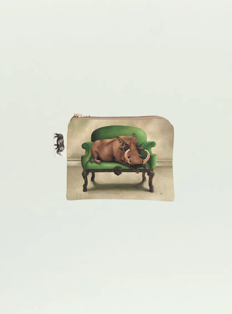 Warthog at Leisure Coin Purse