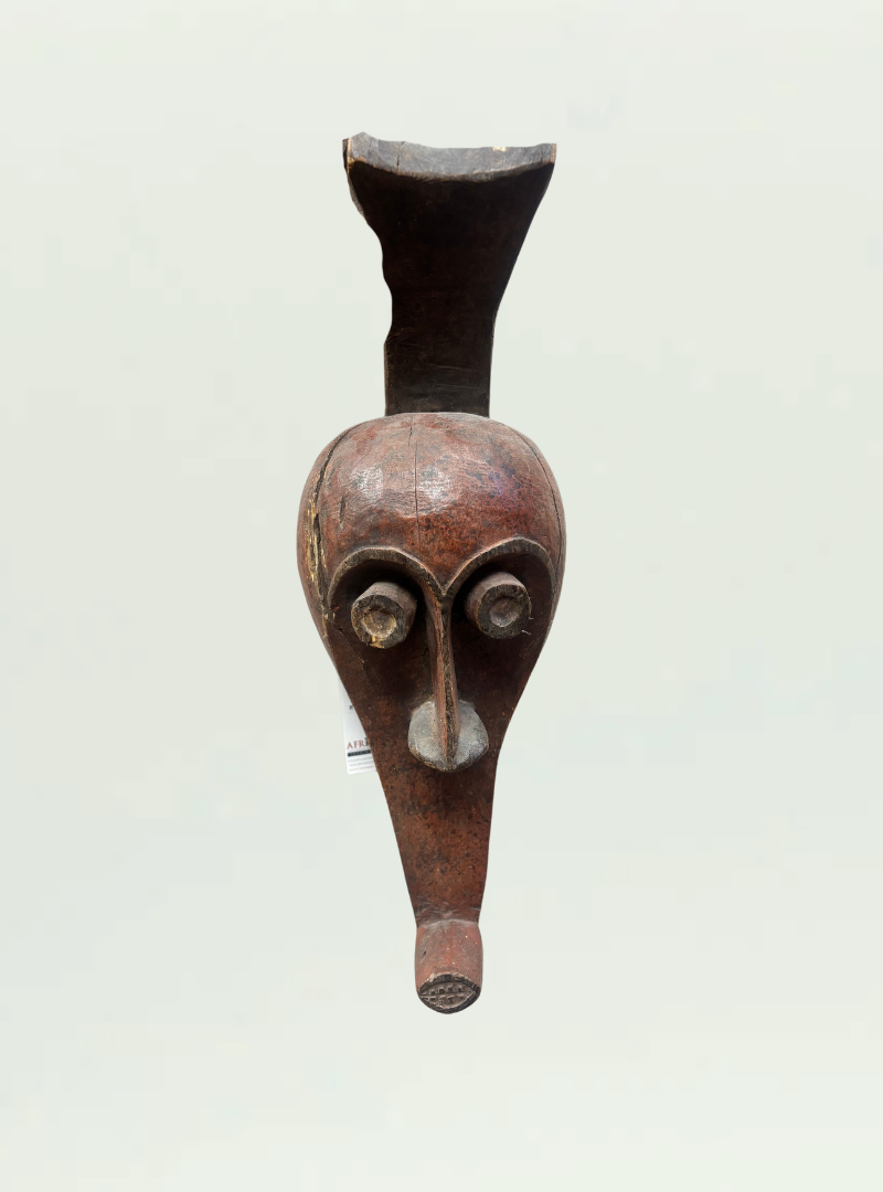 Long Faced Wood Mask