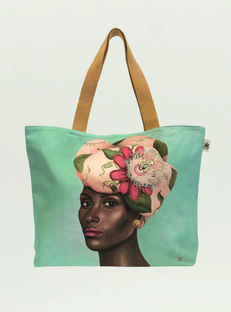 Fruit Flower Canvas Bag