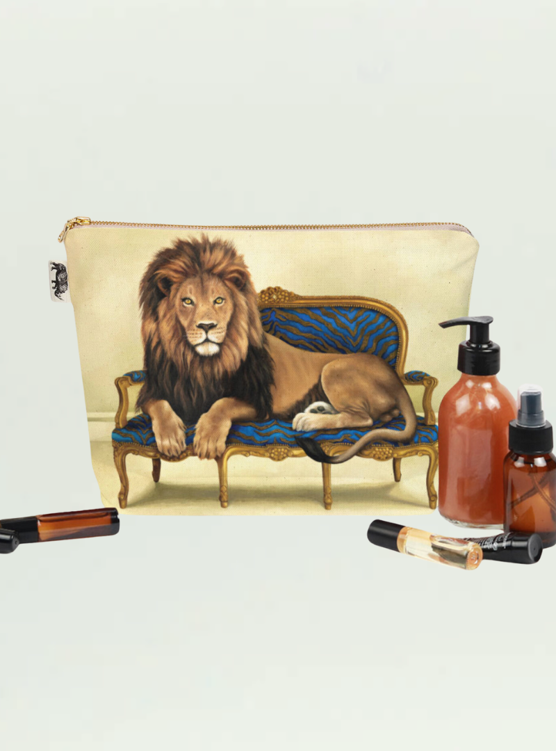 Lion at Leisure Toiletry Bag