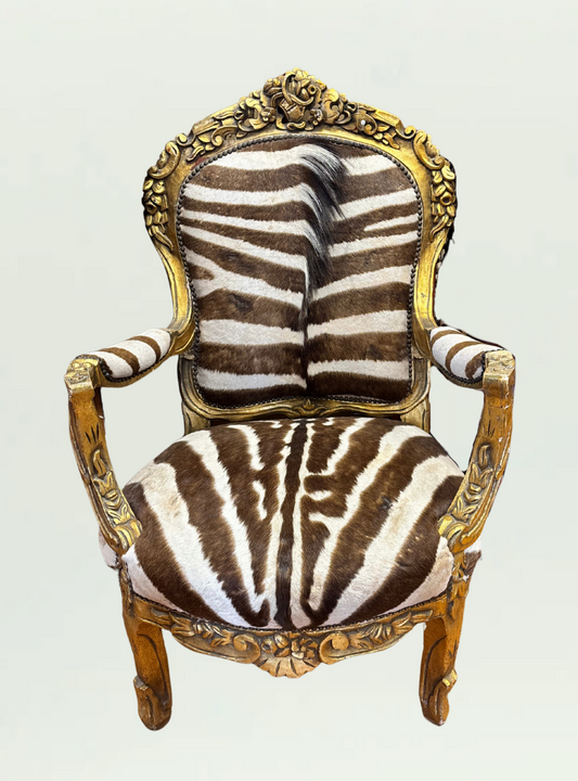Zebra Skin Chair