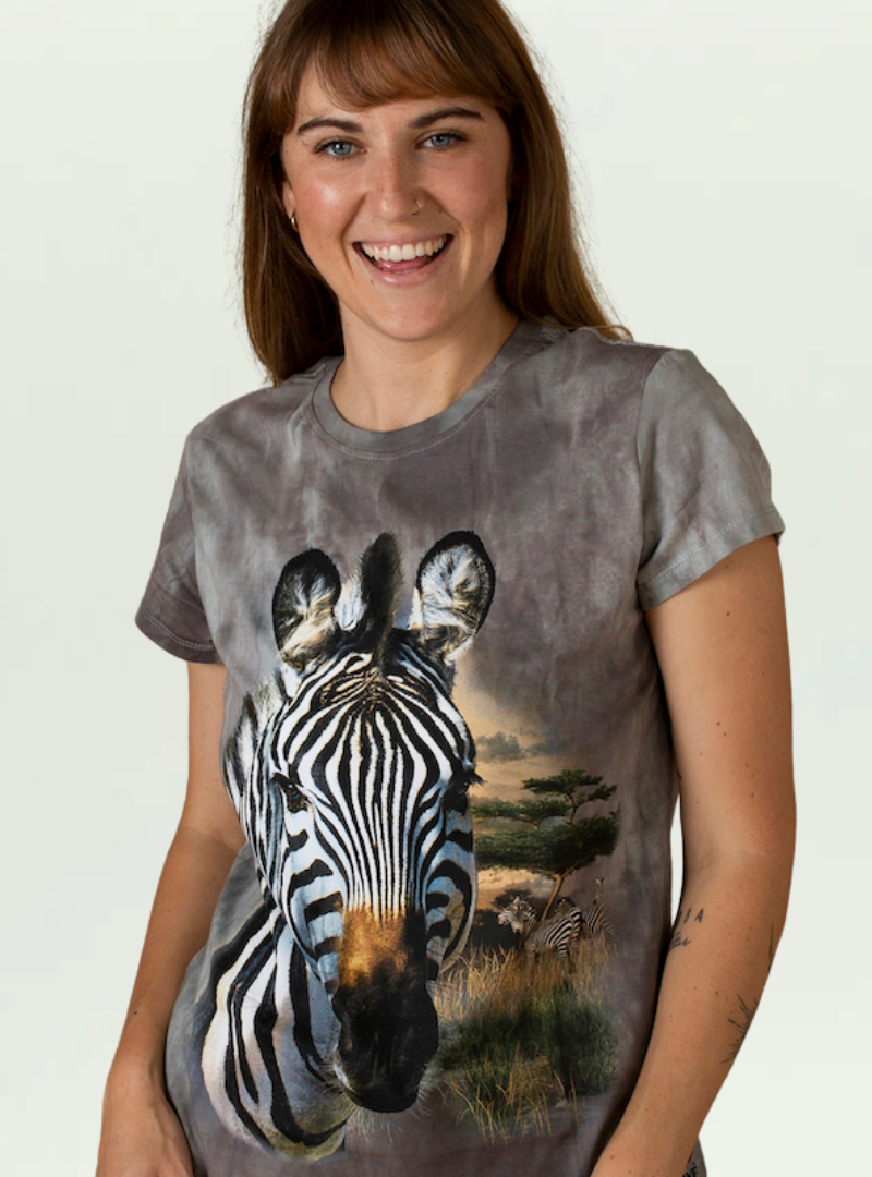 Zebra Ladies T-shirt