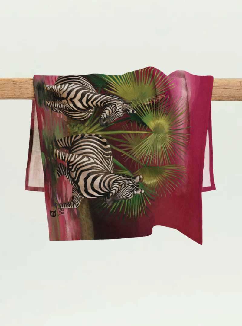 Spirit Zebra Tea Towel