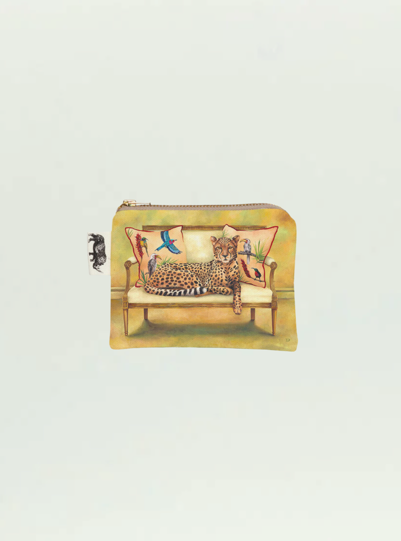Cheetah at Leisure Coin Purse