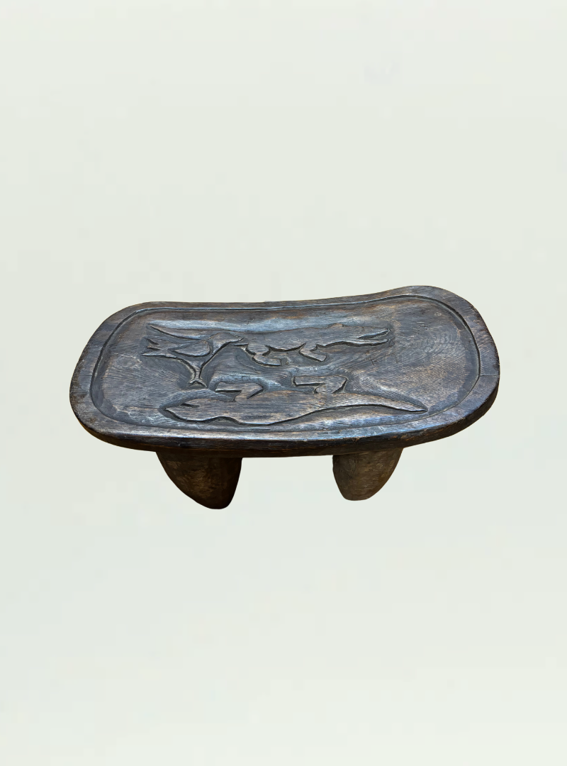Engraved Senufo Stool Small
